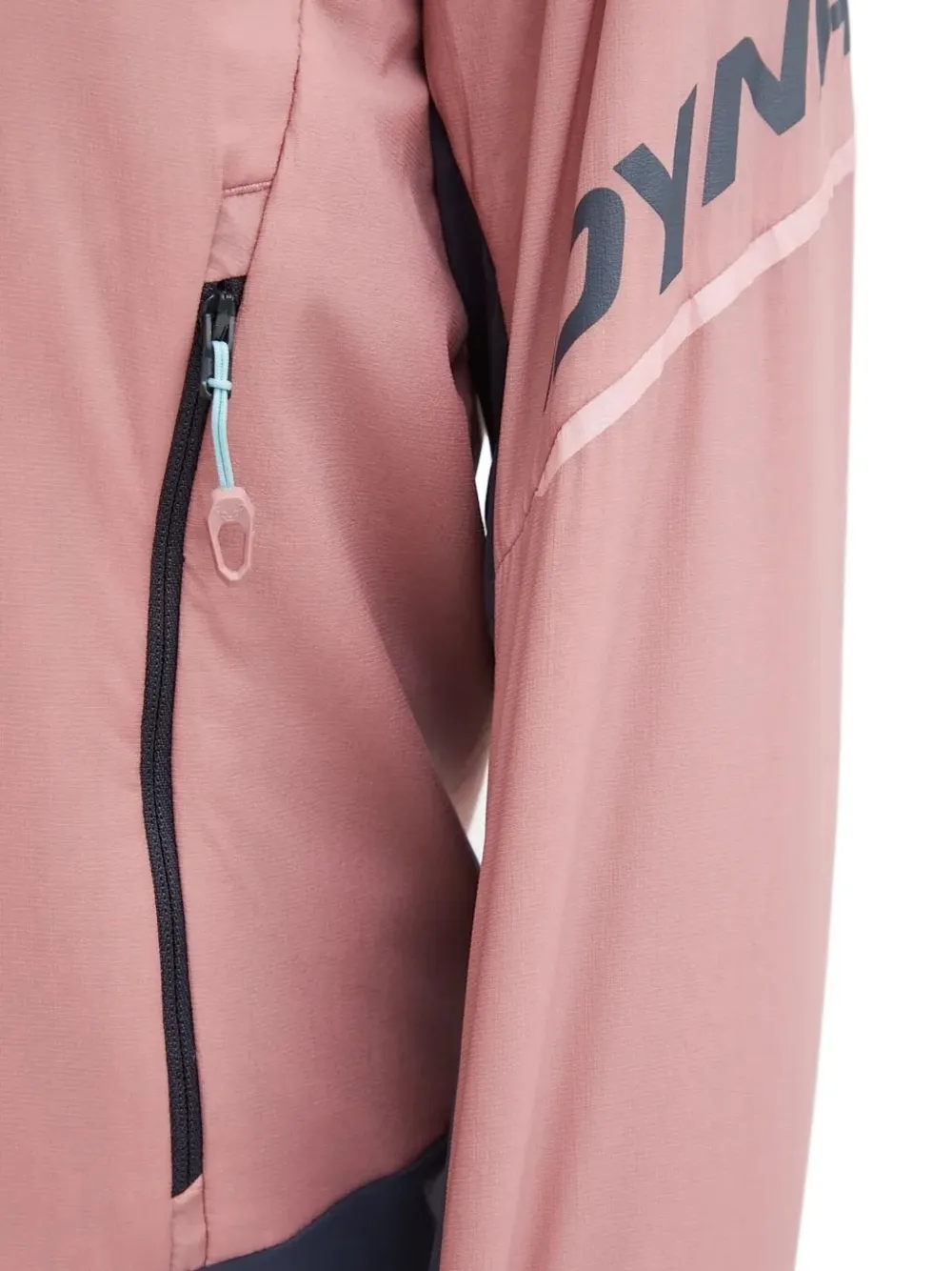 DYNAFIT Jack met capuchon en vlakken Roze