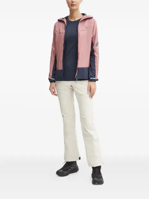 DYNAFIT hooded panelled jacket