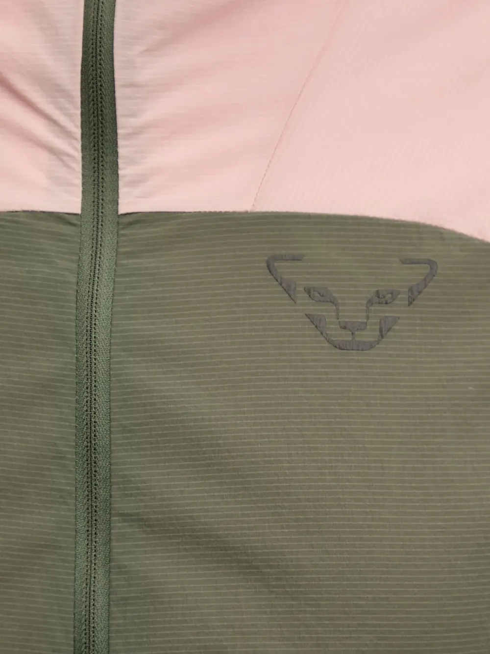 Dynafit Hooded Panelled Jacket In Green