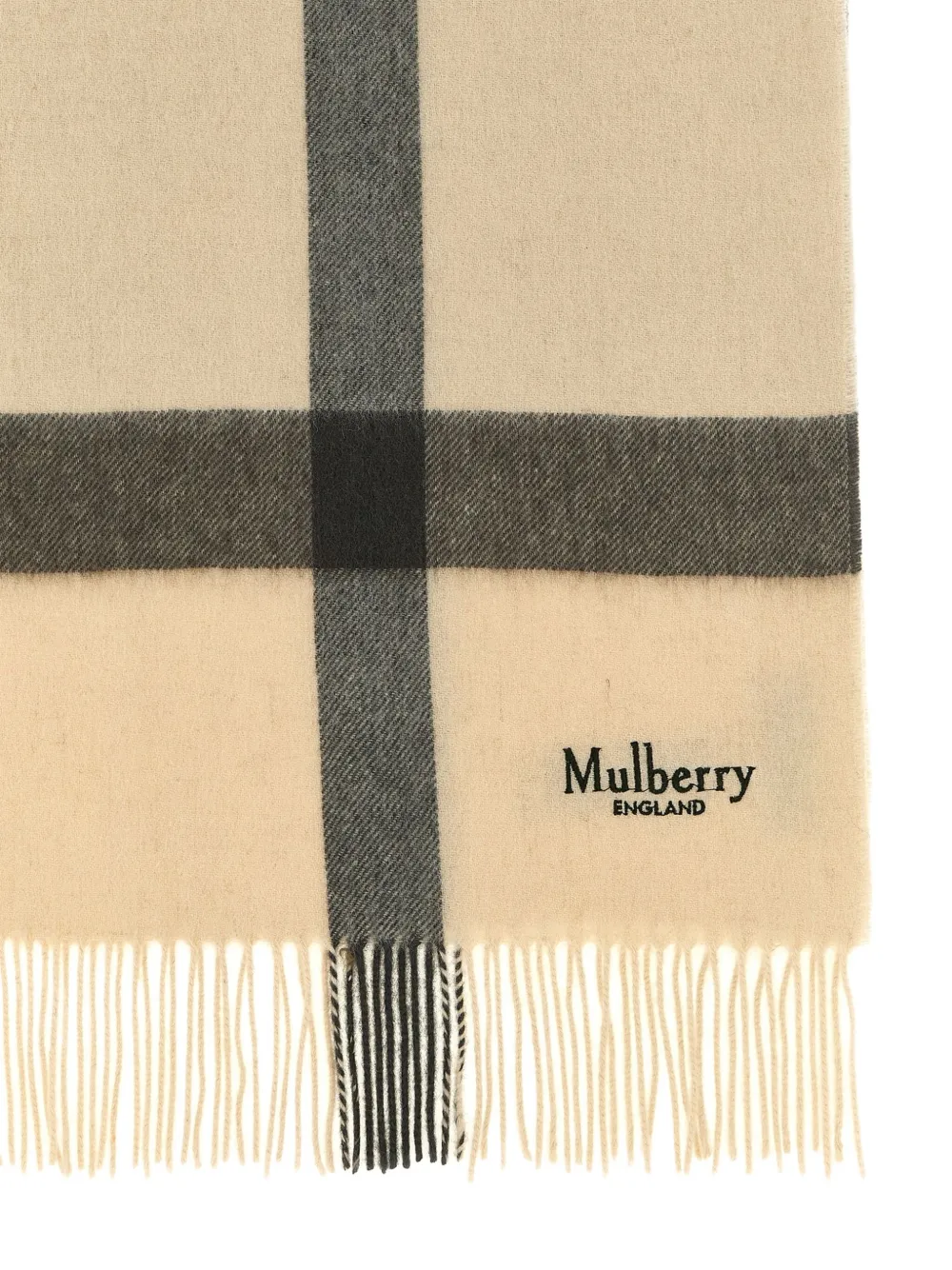 Mulberry checked wool scarf | Men | Image 2
