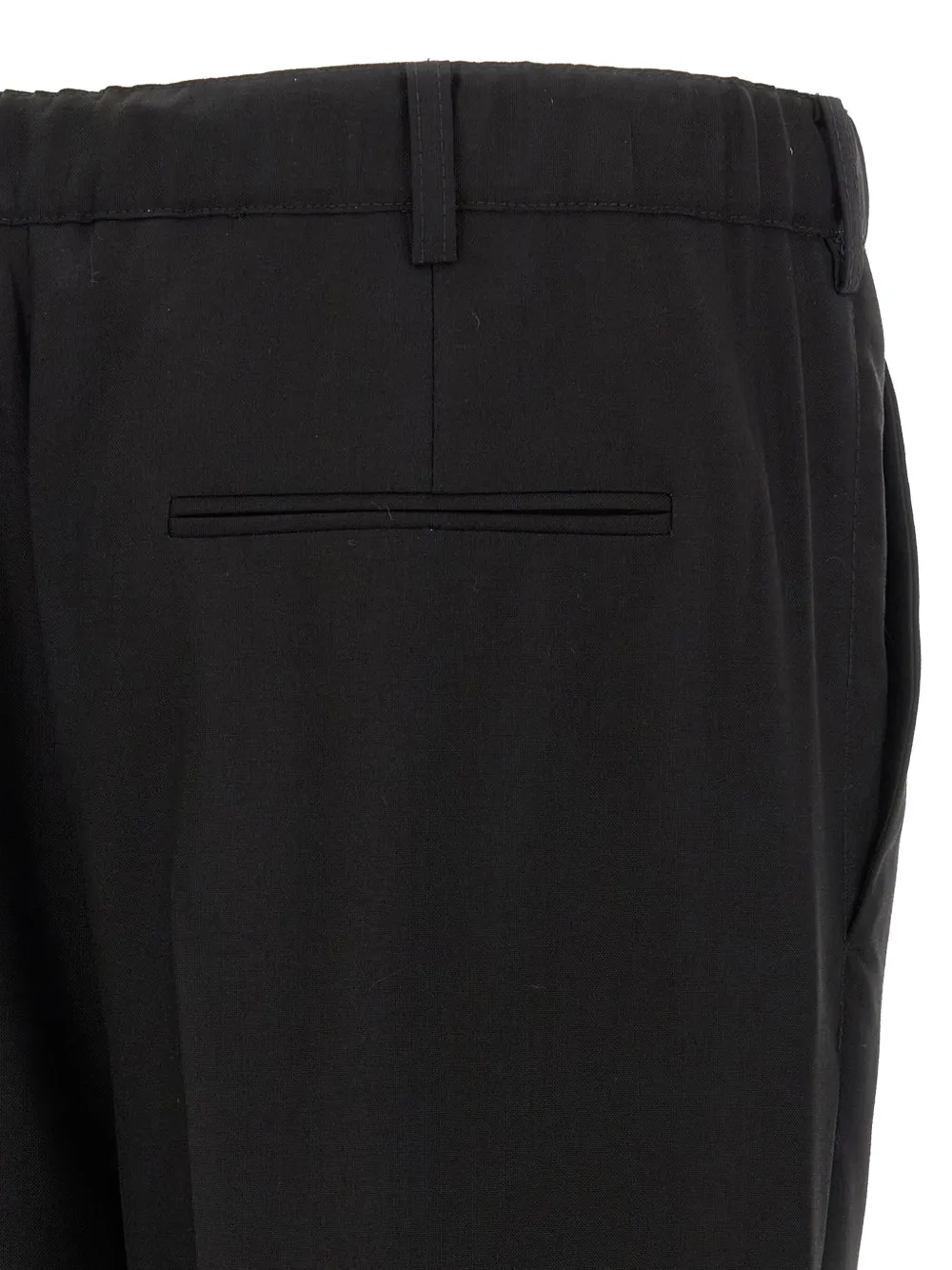 Marni Tropical wollen broek Zwart