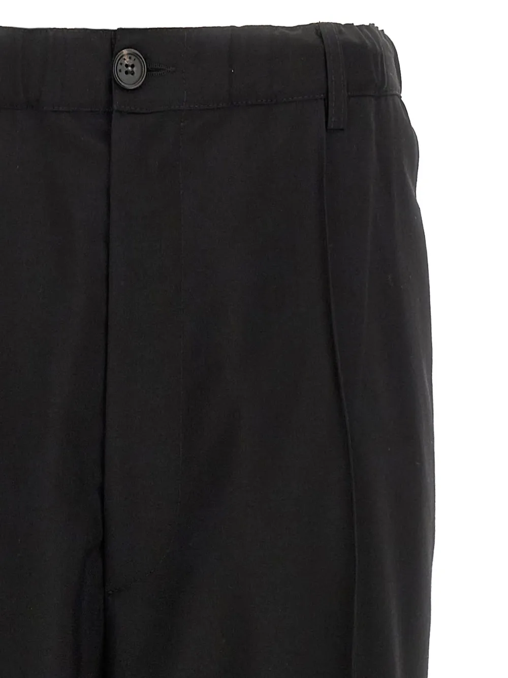 Marni Tropical wollen broek Zwart