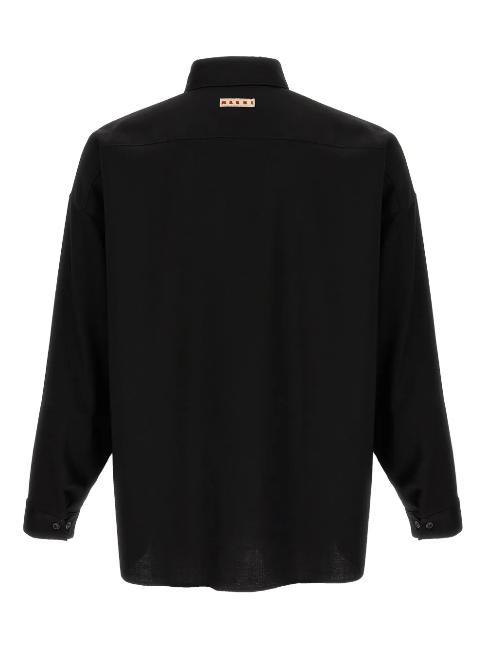 Marni Camisa de lã | Preto | Image 1