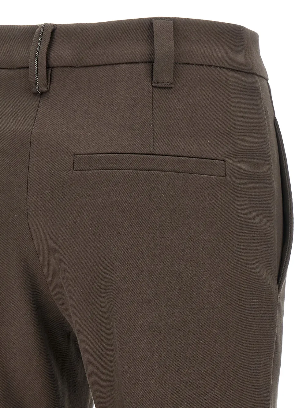 Brunello Cucinelli tailored trousers Bruin