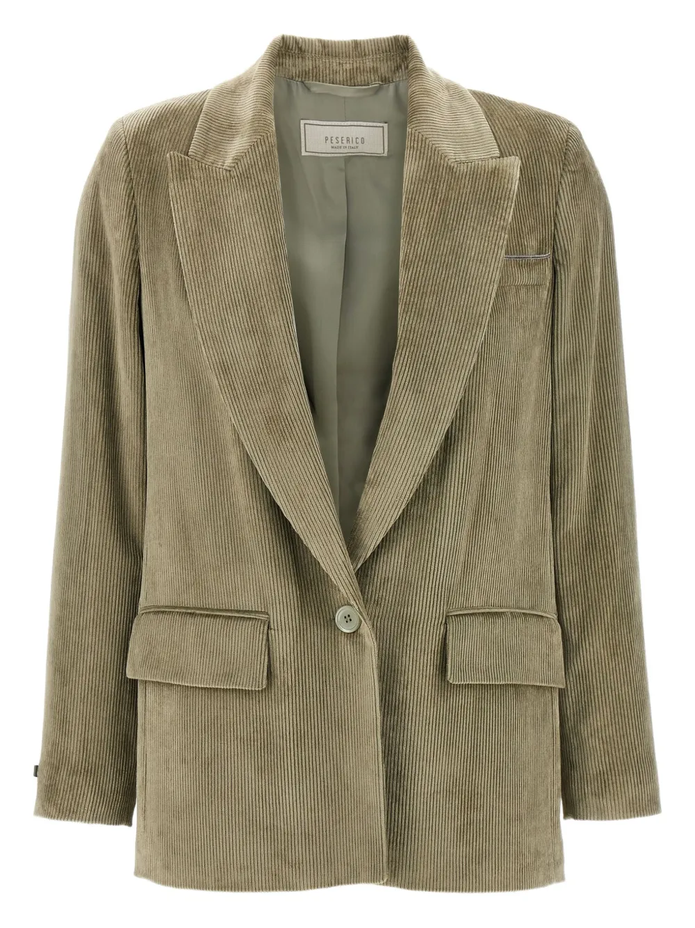Peserico corduroy blazer | Green | Image 1