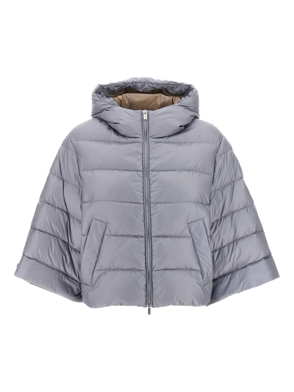 hooded puffer jacket