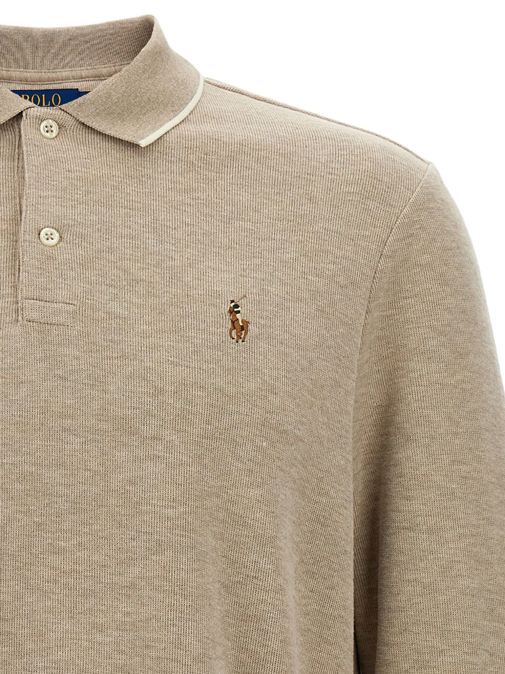 Polo Ralph Lauren long-sleeve polo shirt Beige