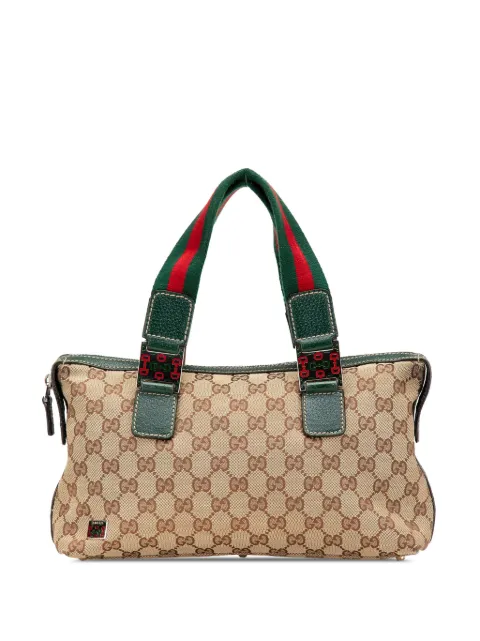 Gucci Pre-Owned 2000-2015 GG Canvas Web Pop handbag