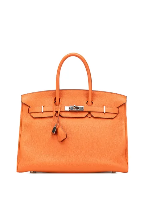Hermès Pre-Owned 2011 Clemence Birkin Retourne Handtasche 35cm