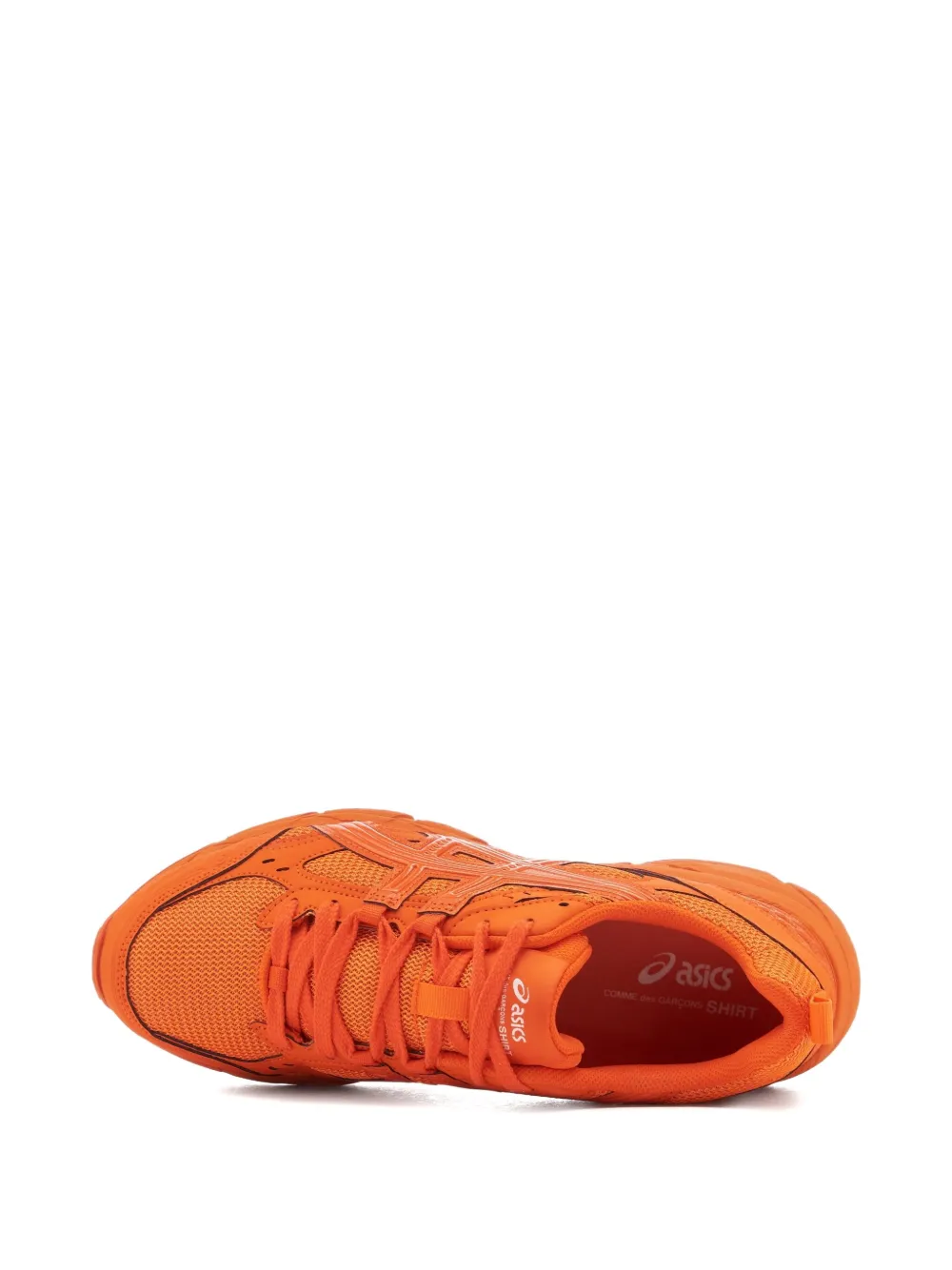 Comme Des Garçons Shirt laced sneakers Oranje
