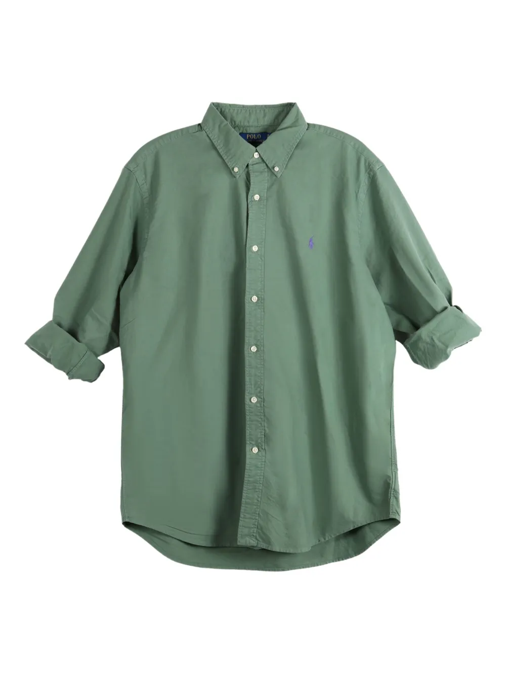 Polo Ralph Lauren long-sleeve cotton shirt - グリーン Polo Ralph Lauren long-sleeve cotton shirt - グリーン
