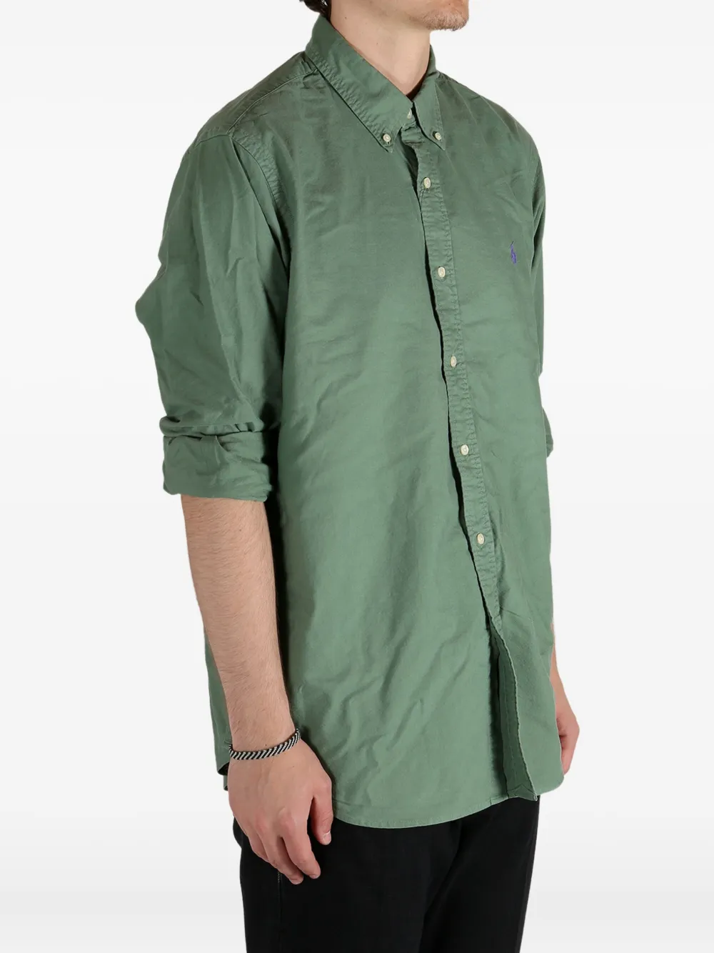 Polo Ralph Lauren long-sleeve cotton shirt Groen