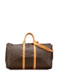 Louis Vuitton Pre-Owned 1995 Monogram Keepall Bandouliere 55 travel bag - Brown