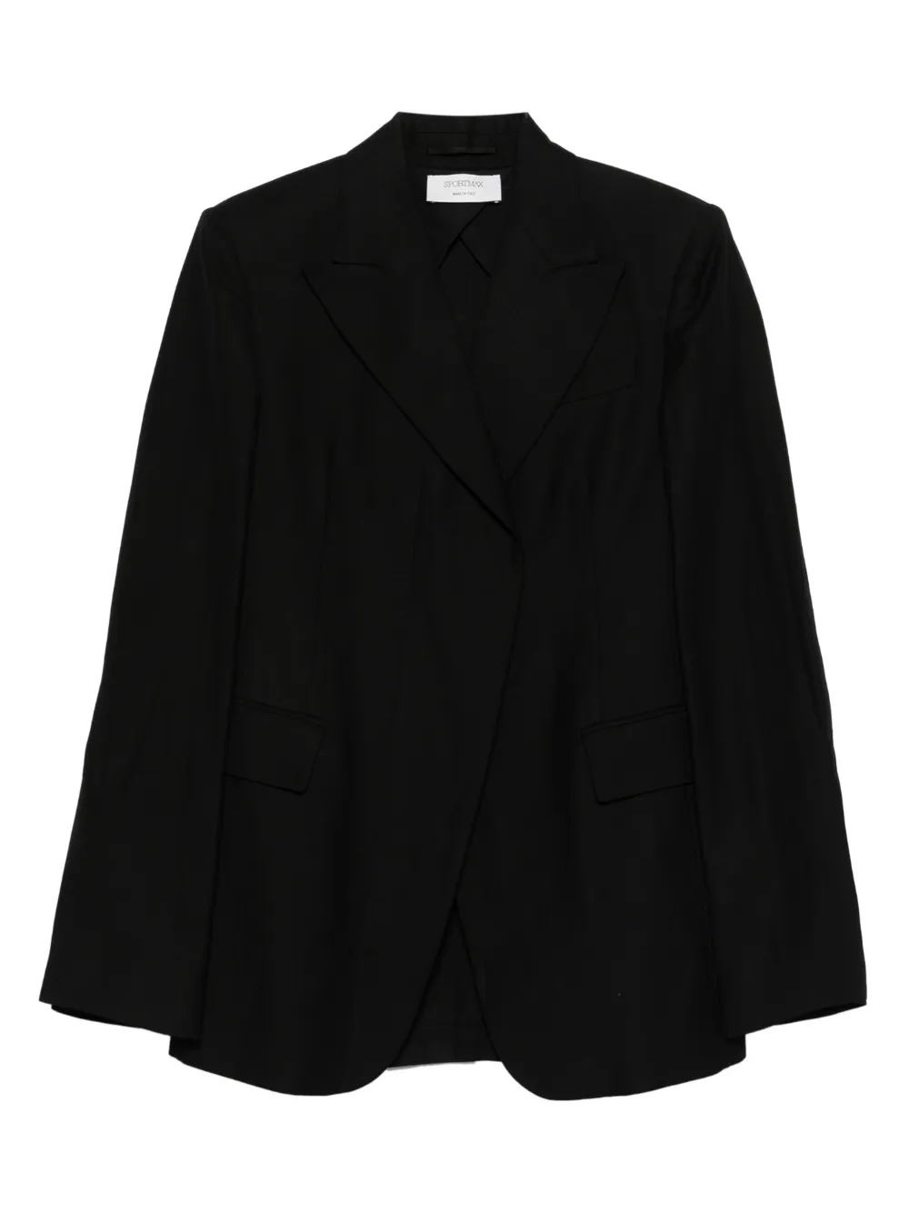 Sportmax single-breasted blazer - Schwarz