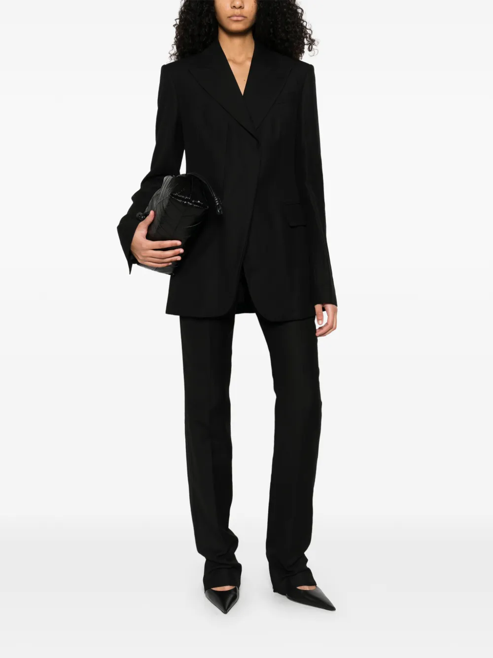  Sportmax Single-breasted Blazer - Black 