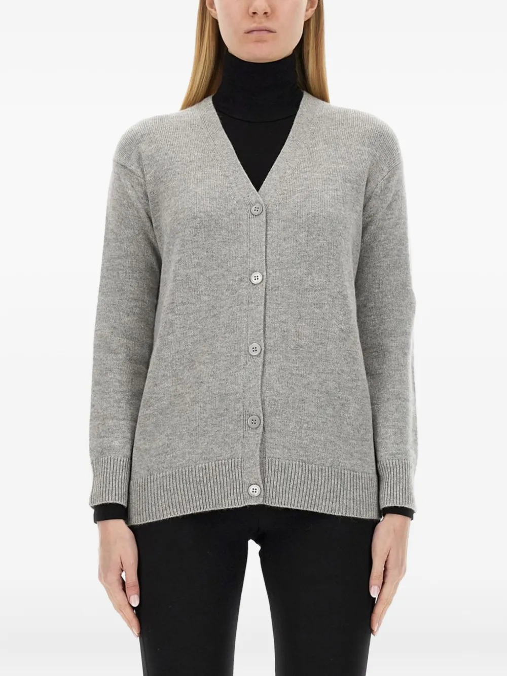 'S Max Mara buttoned cardigan | Grey | Image 1