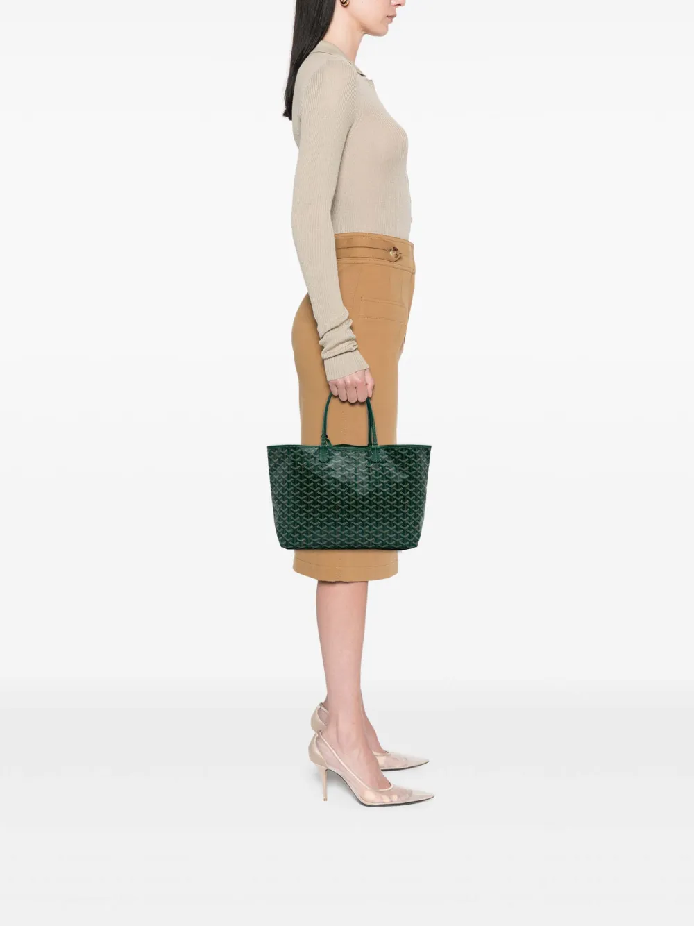 Goyard Pre-Owned 2019 Goyardine Saint Louis PM tote bag | Pre-Owned | Image 2