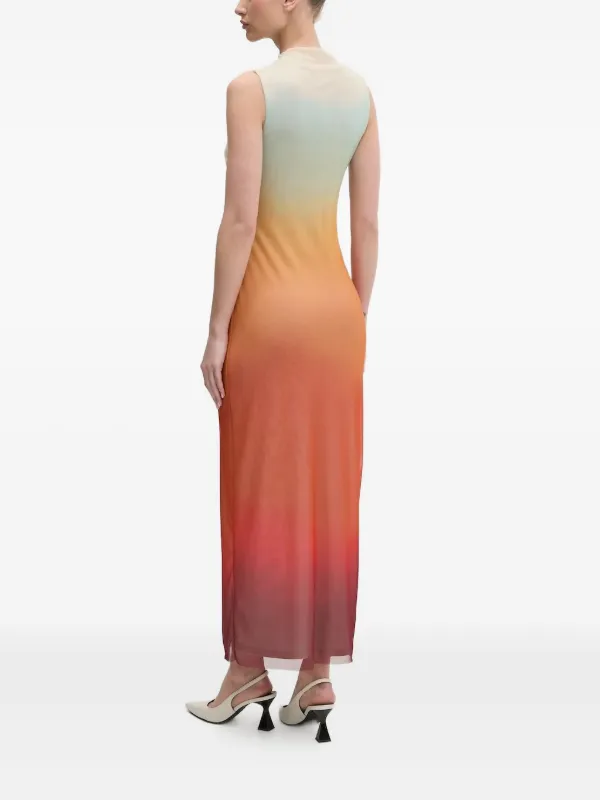 maxi dresses for wedding guest summer Women's Summer Floral One Shoulder Maxi Dress Knot Ruffle Boho Beach V –  Divahotcouture