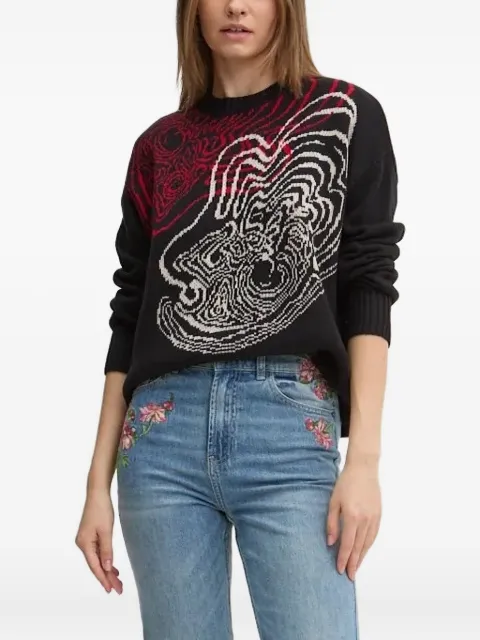 Desigual crew-neck sweater