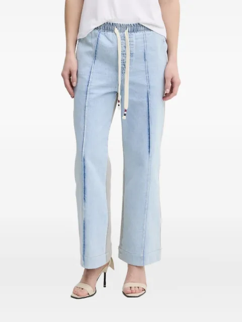 Desigual denim-panelled sweatpants