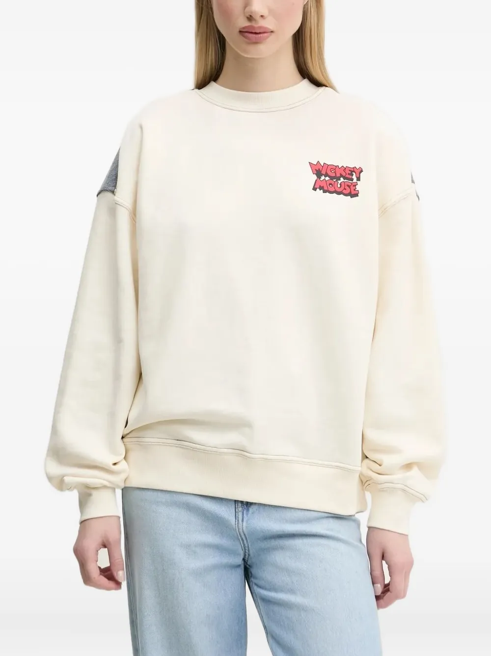Desigual Graphic-print Sweatshirt In White