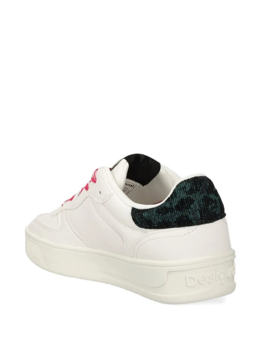 Desigual Heart platform sneakers - Wit