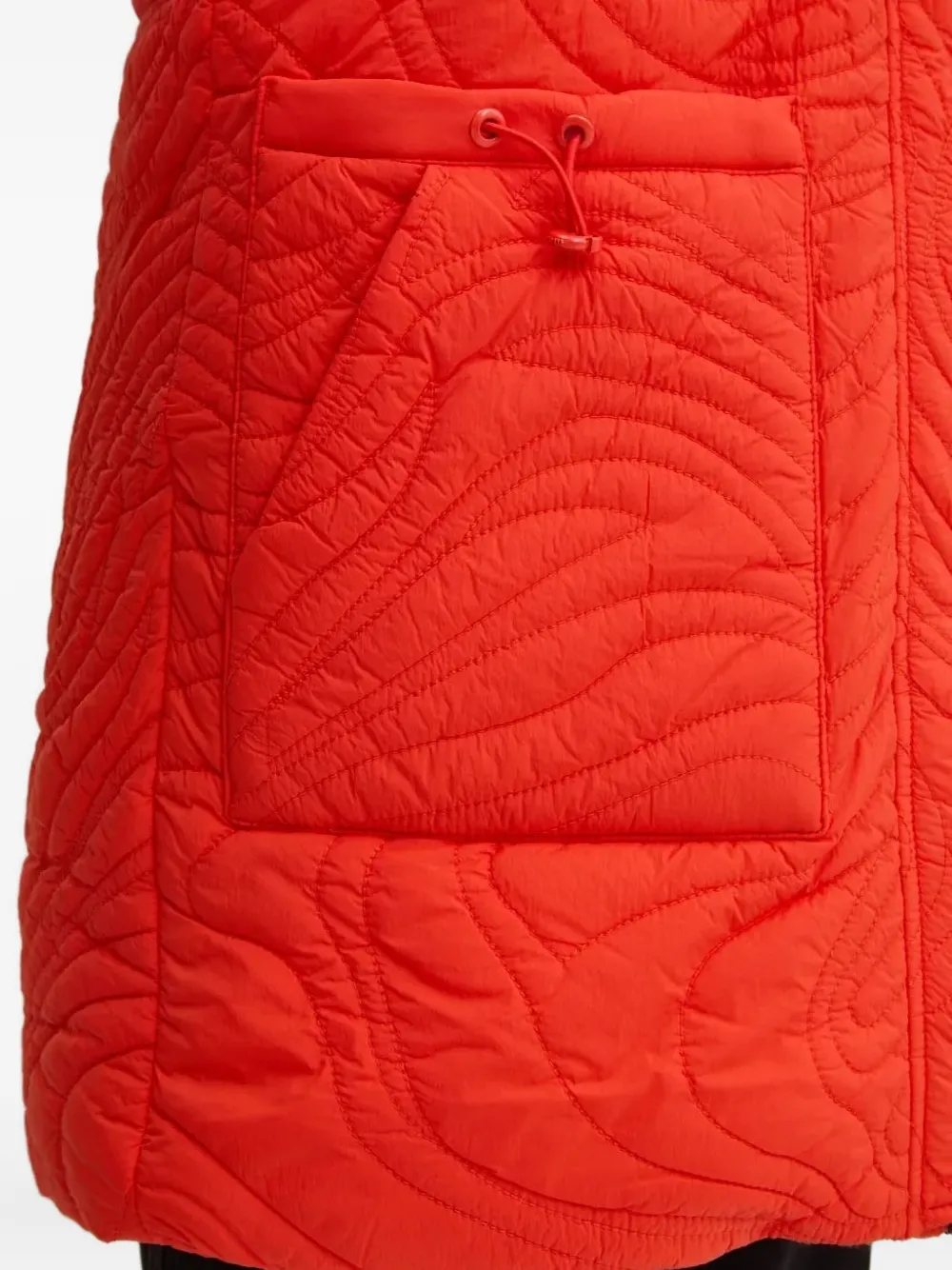 Desigual Gewatteerd jack met capuchon Oranje