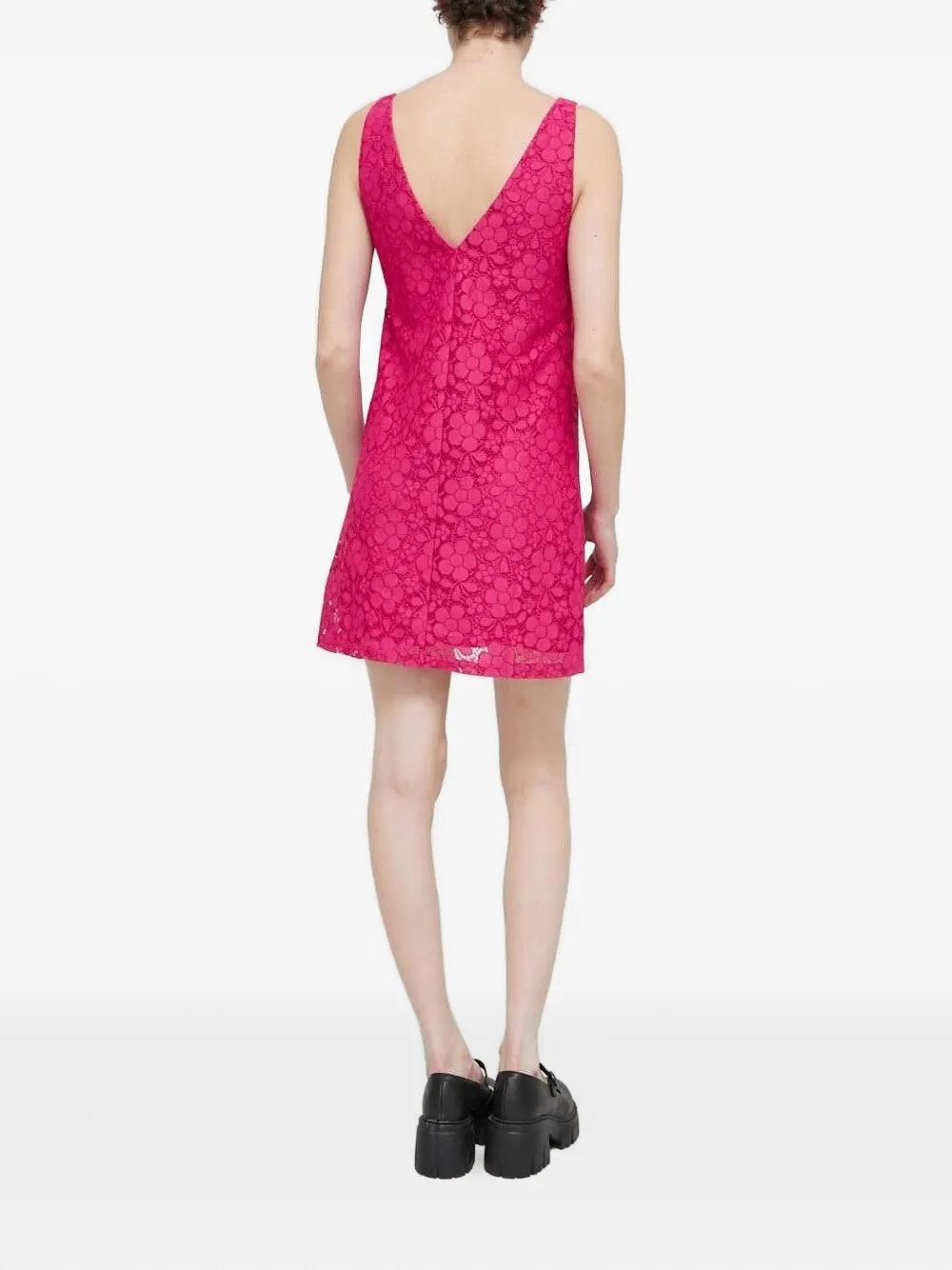 Desigual Mini-jurk met bloemenprint - Roze