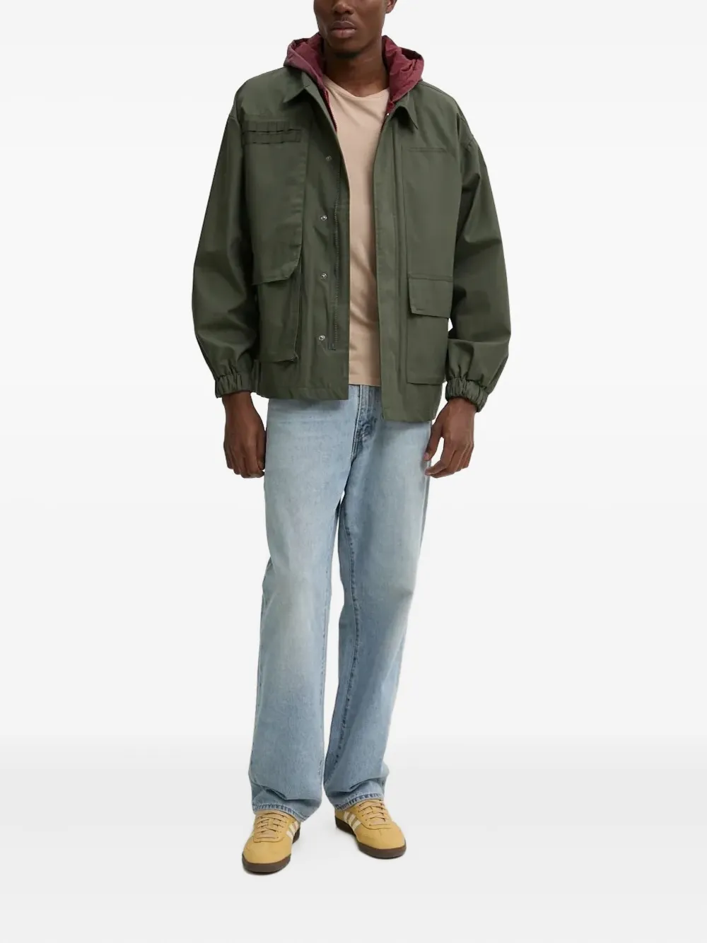 Desigual two-way flap-pocket hooded jacket | Hooded Jackets | Image 2