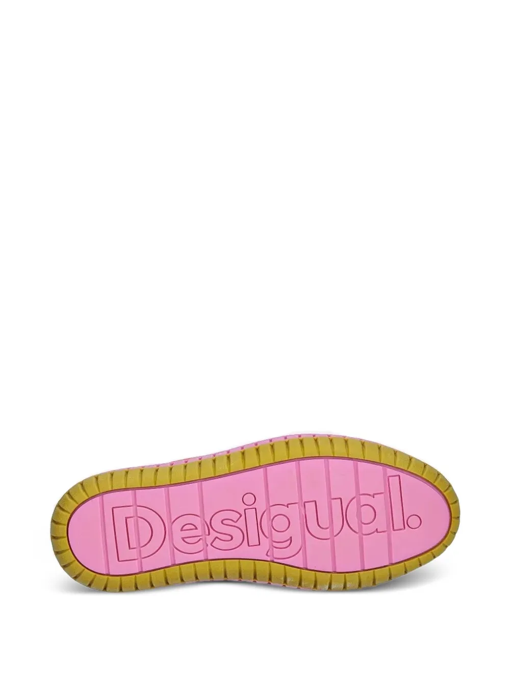 Desigual mesh-panelled sneakers Neutrals