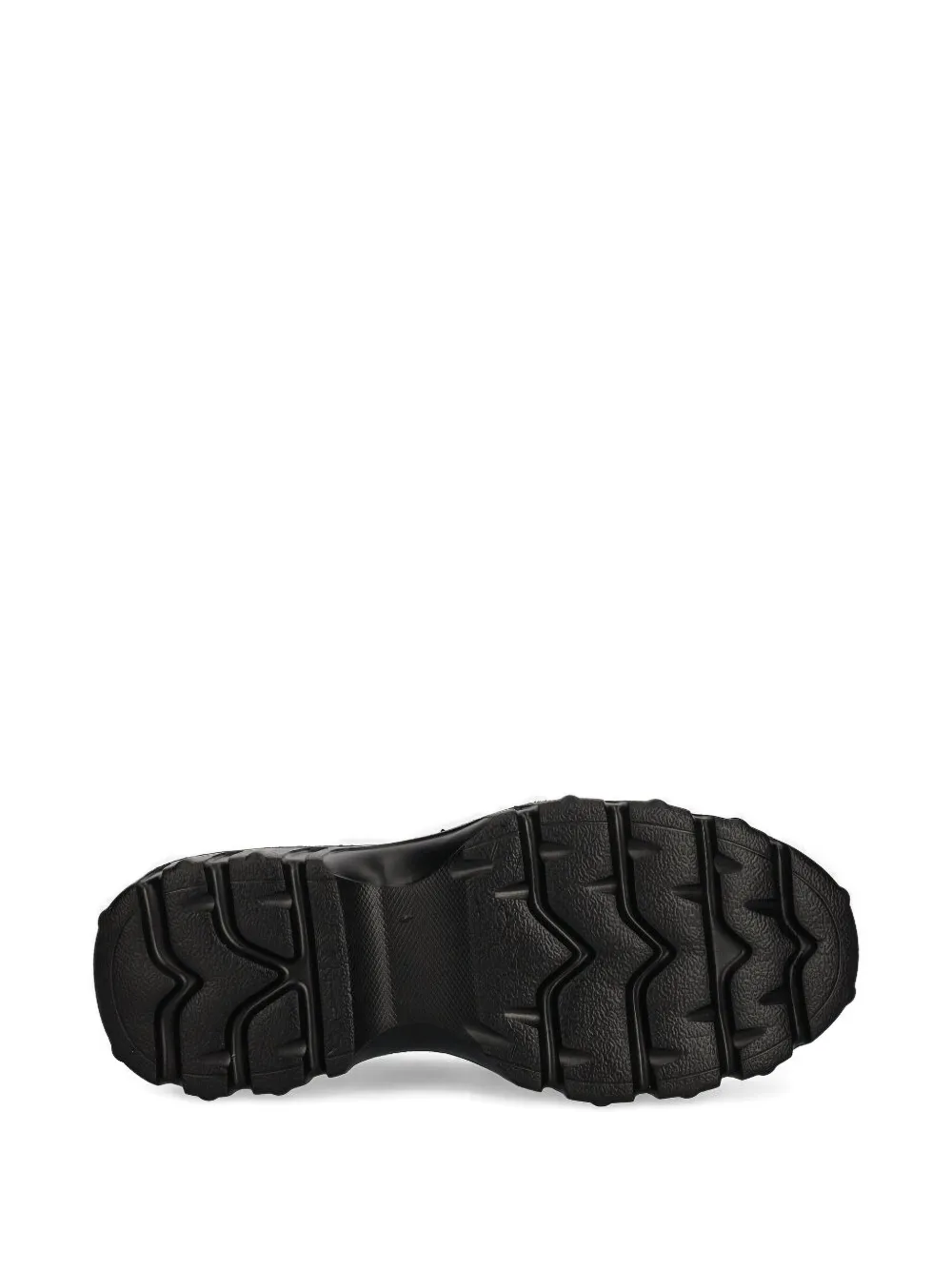 Desigual Chunky loafers met verfspatten Zwart