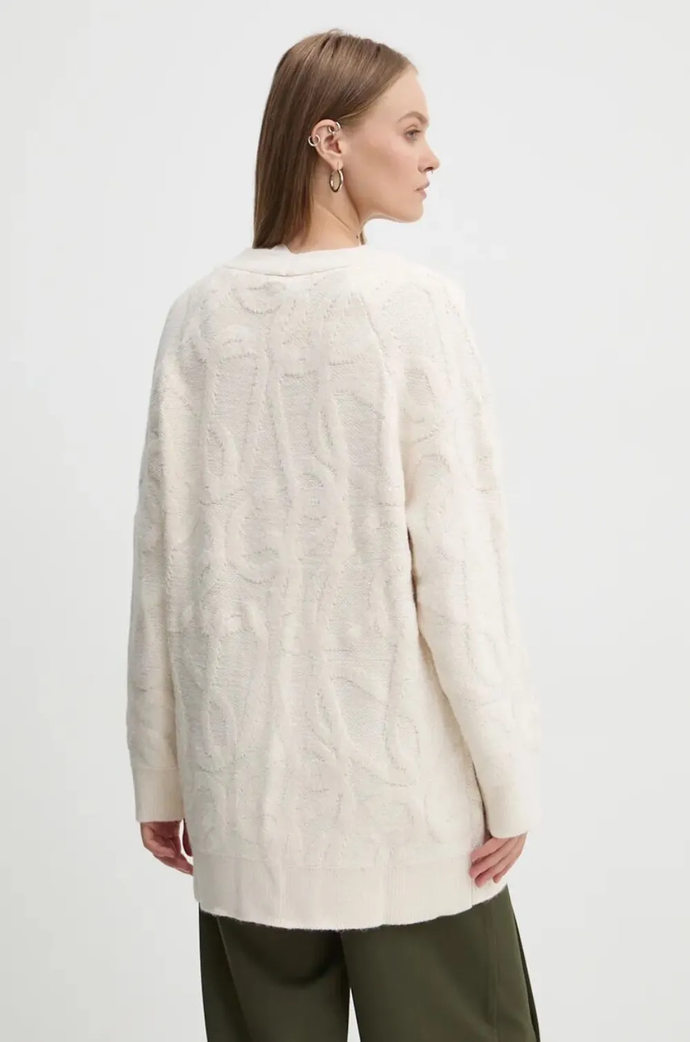 Desigual textured button cardigan | Cardigans | Image 2