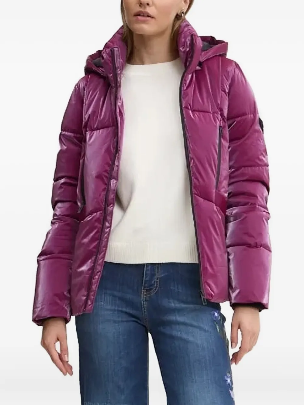 Desigual Gewatteerd jack Roze