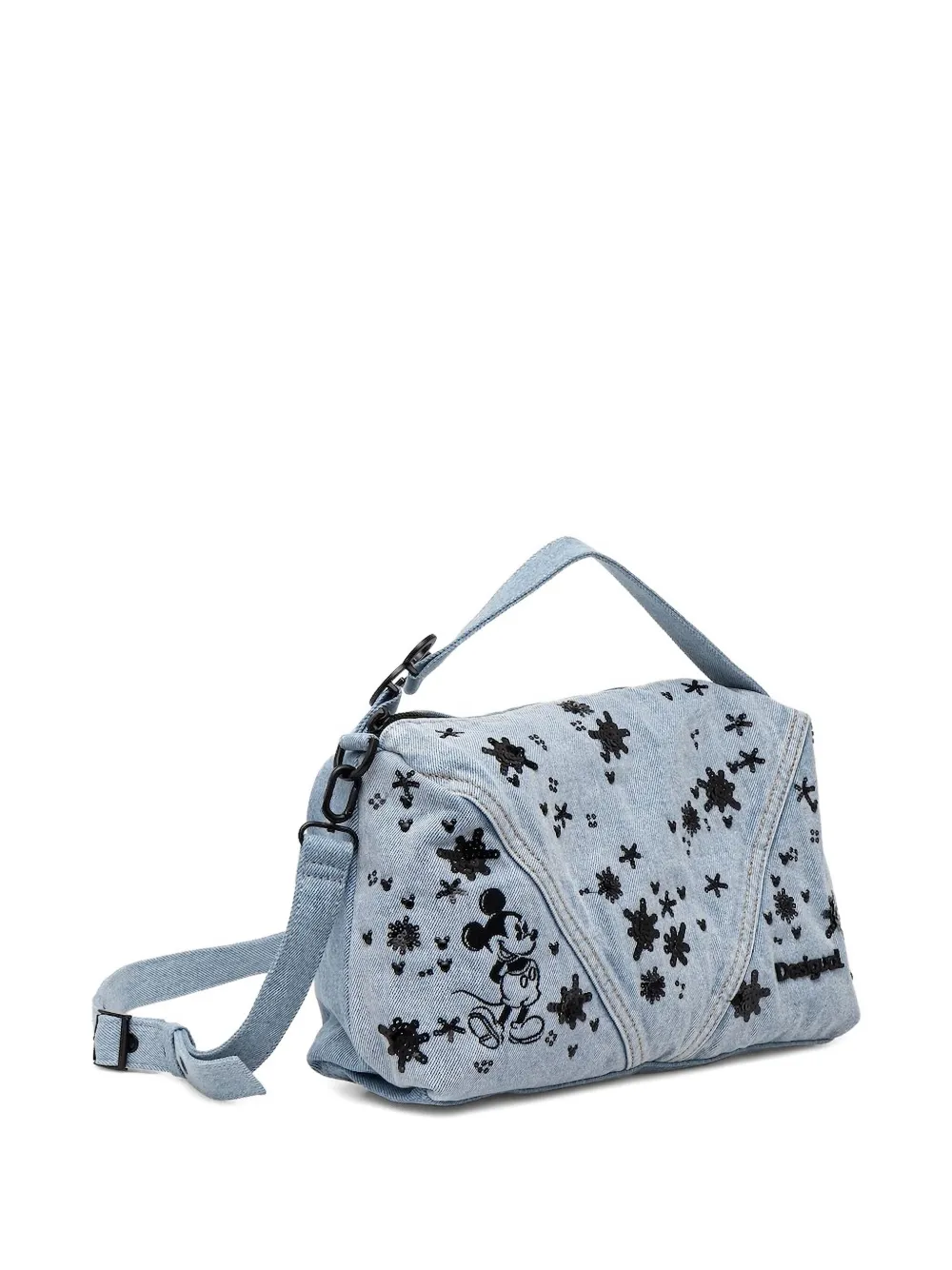 Desigual X Mickey Mouse™ Sequin-embellished Tote Bag In Blue