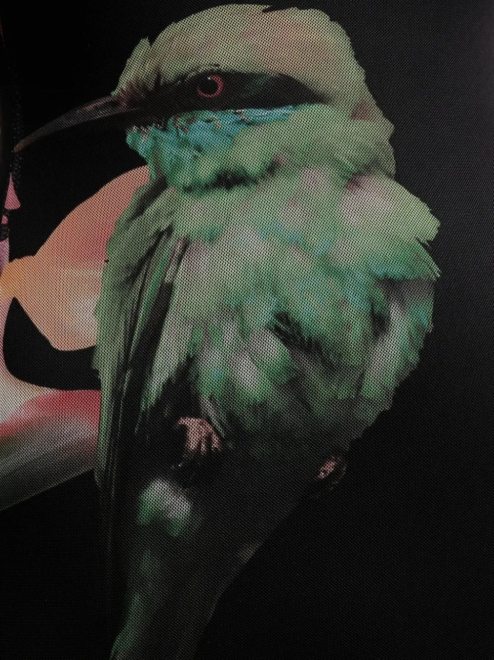 Desigual Strapless strandjurk met print Zwart