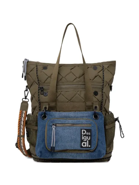Desigual Voyager XL quilted backpack