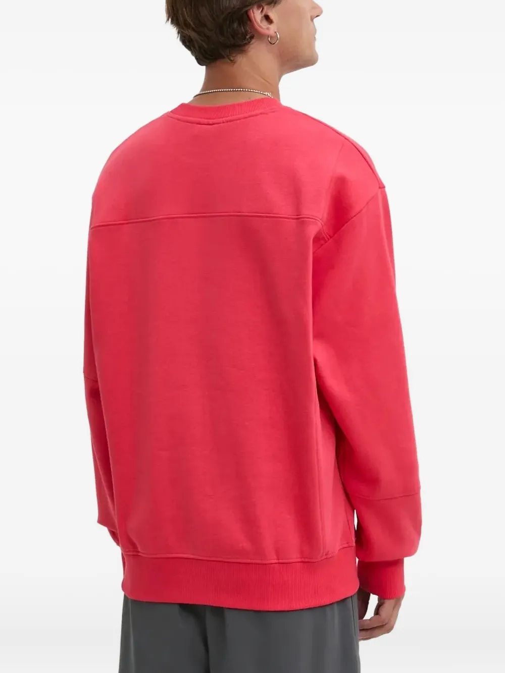 Desigual heart-logo sweatshirt - Rood