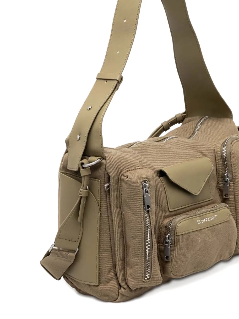 Desigual Schoudertas met meerdere zakken Beige