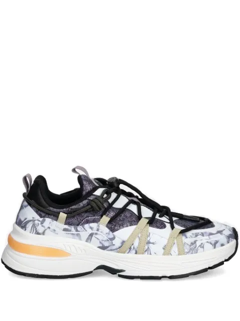 Desigual floral-print lace-up low-top sneakers