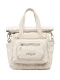 Desigual Voyager zip-top handle backpack - White