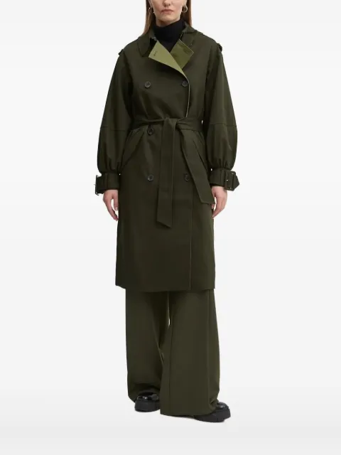 Desigual double-breasted belted trench coat