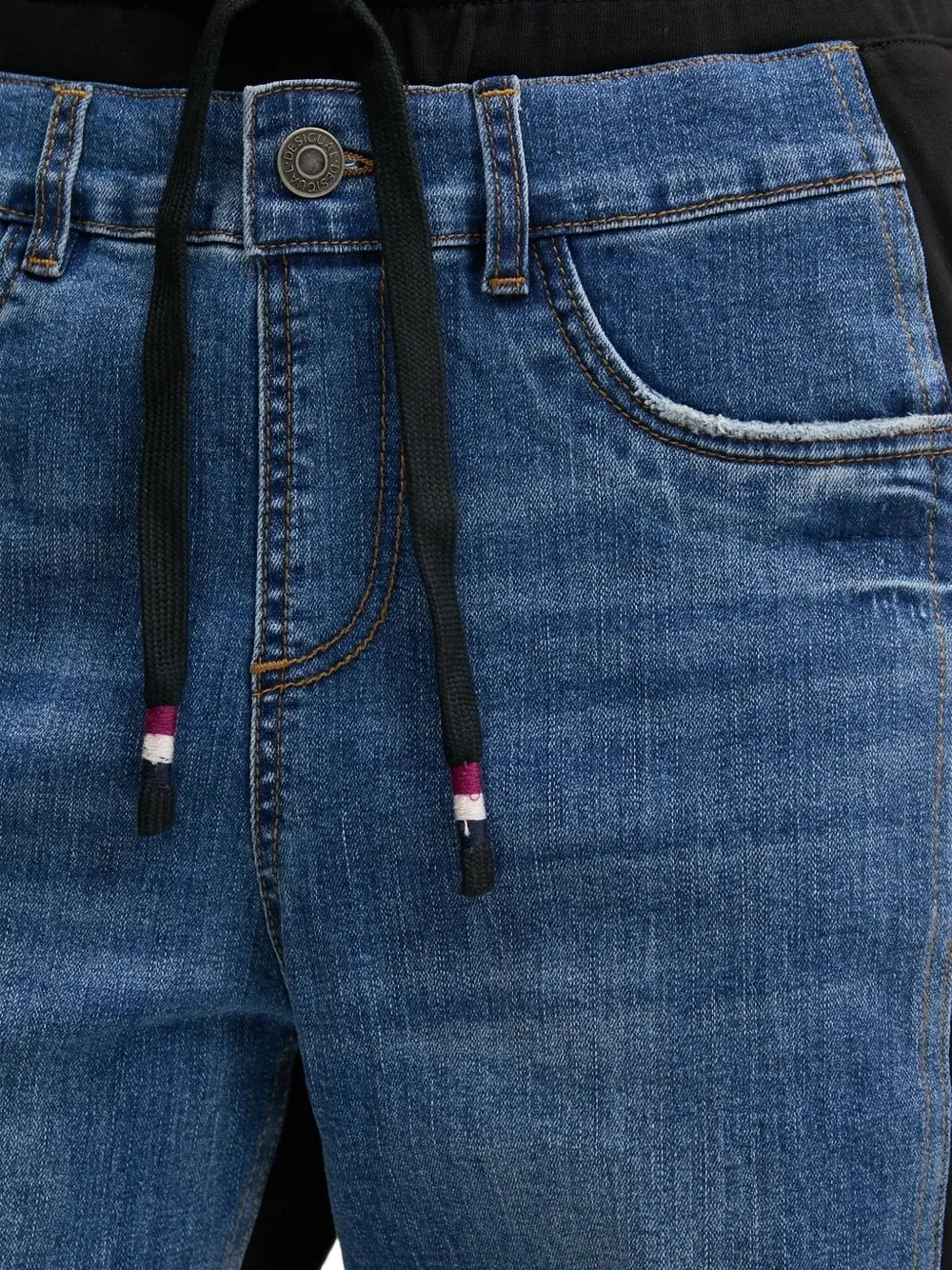 Desigual Straight trainingsbroek Blauw