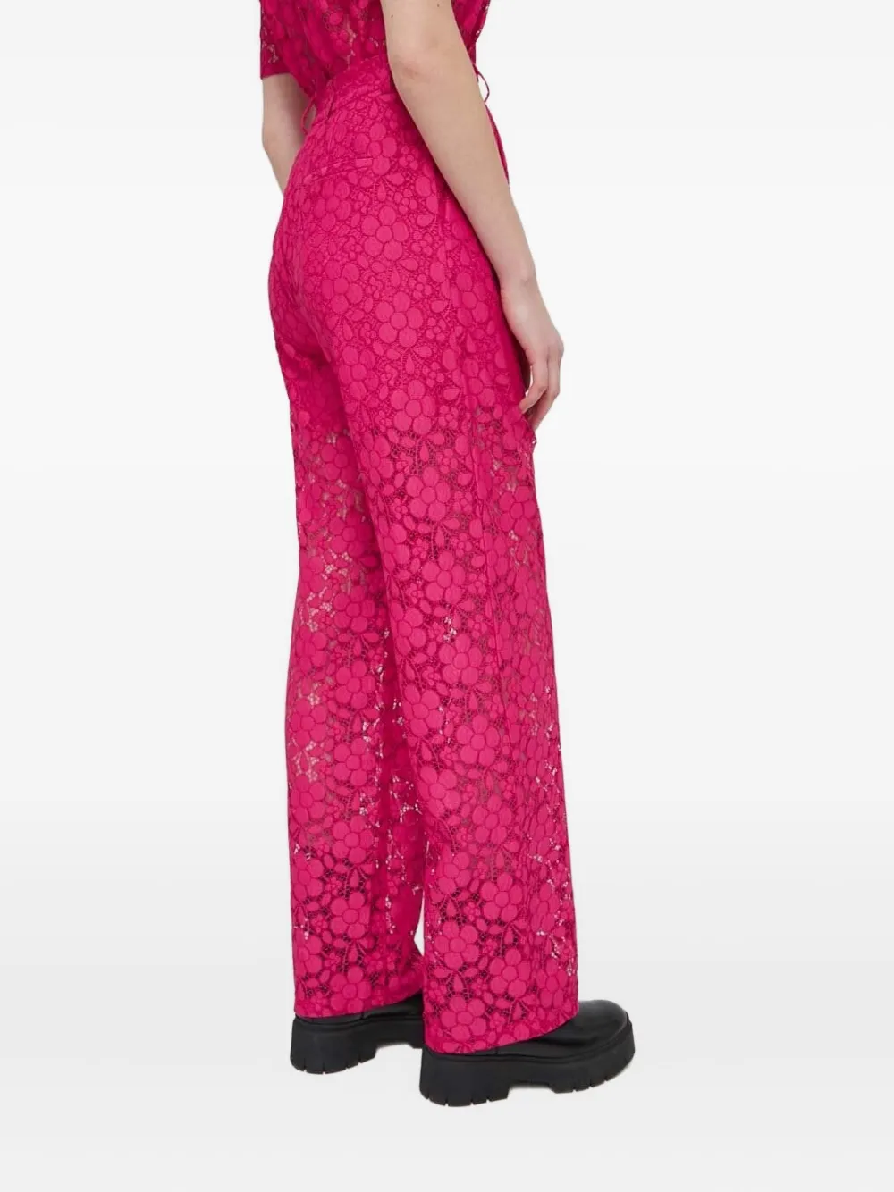Desigual Hose mit Blumenspitze | Gerade Hosen | Image 2