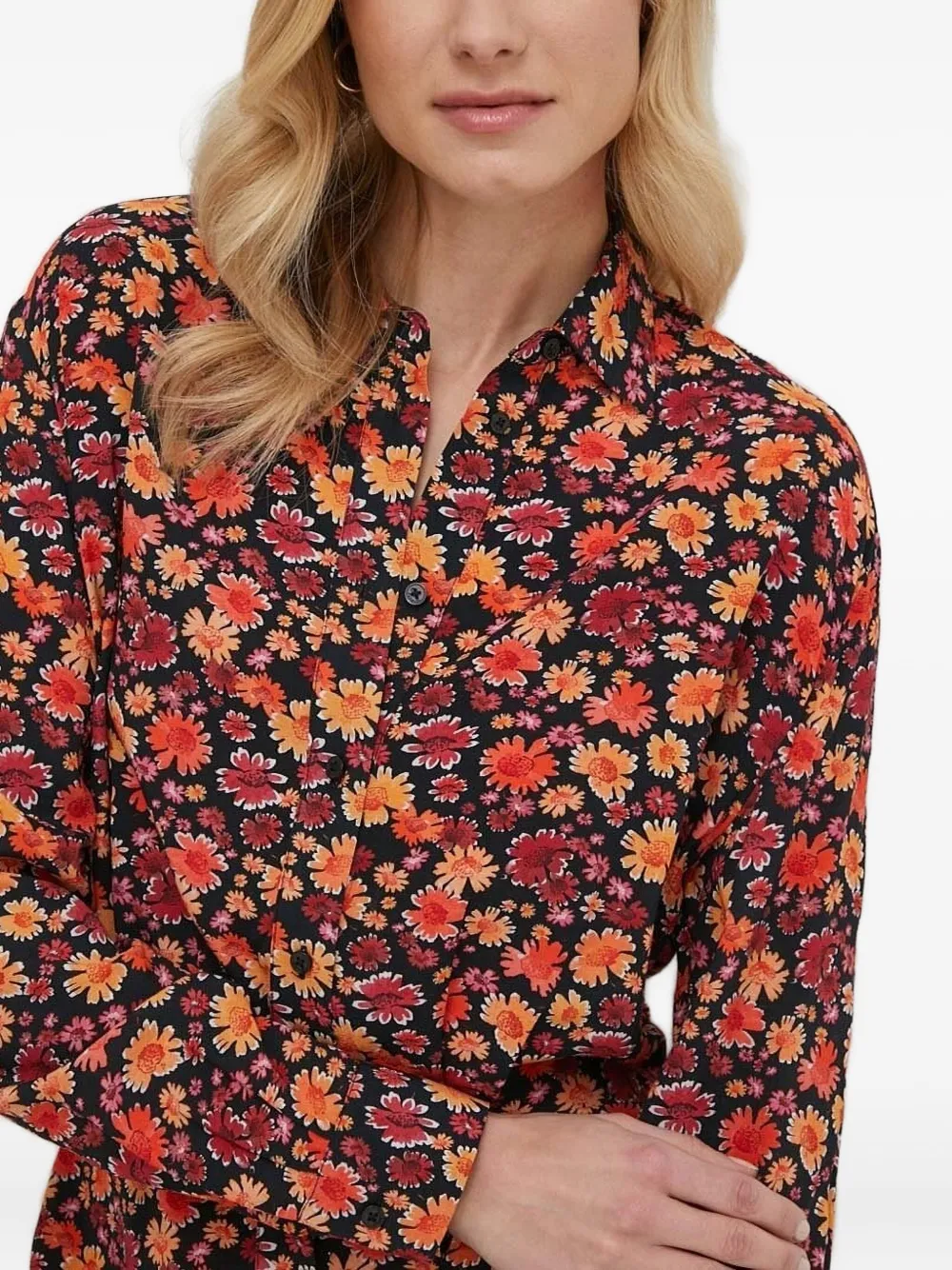 Desigual Mini-jurk met bloemenprint Rood