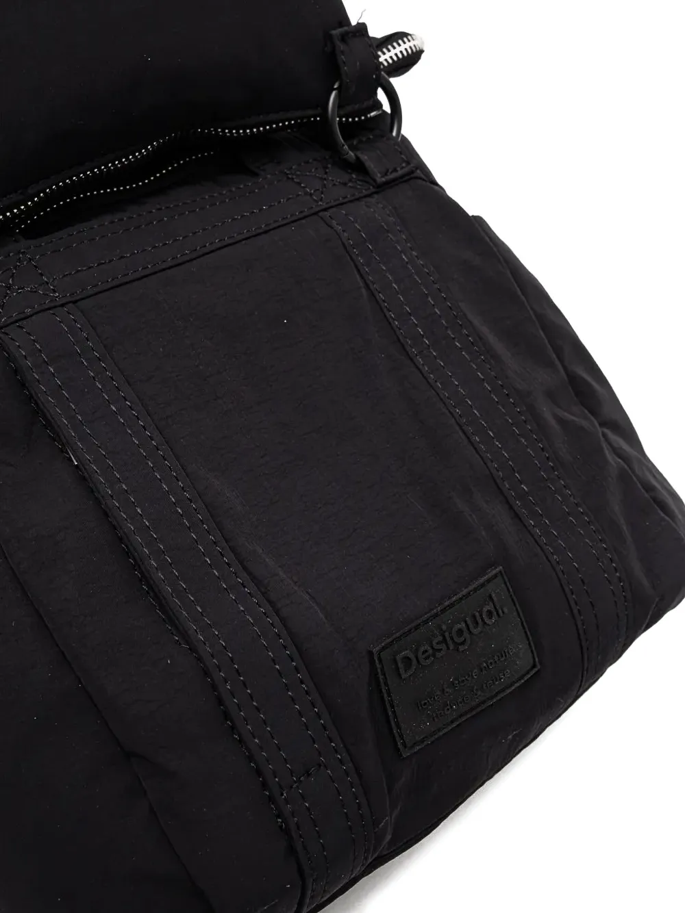 Desigual Zip-fastening Top-handle Backpack In Black