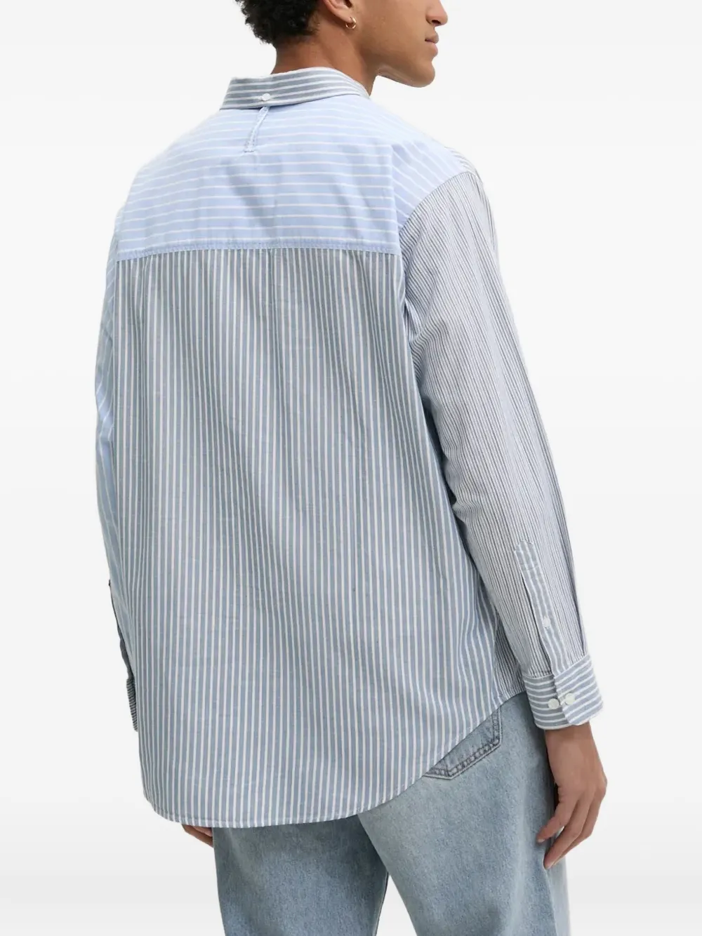 Desigual Gestreept overhemd Blauw