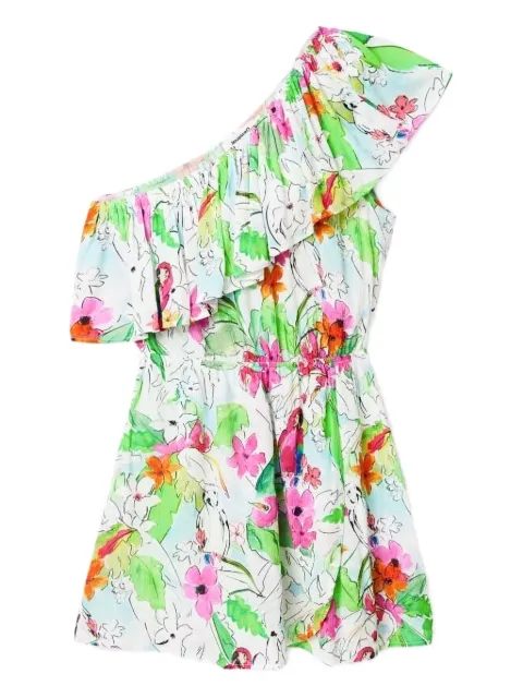 Desigual ruffled one-shoulder dress