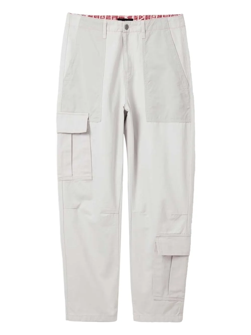 Desigual cargo-pocket cotton sneakers - ニュートラル Desigual cargo-pocket cotton sneakers - ニュートラル
