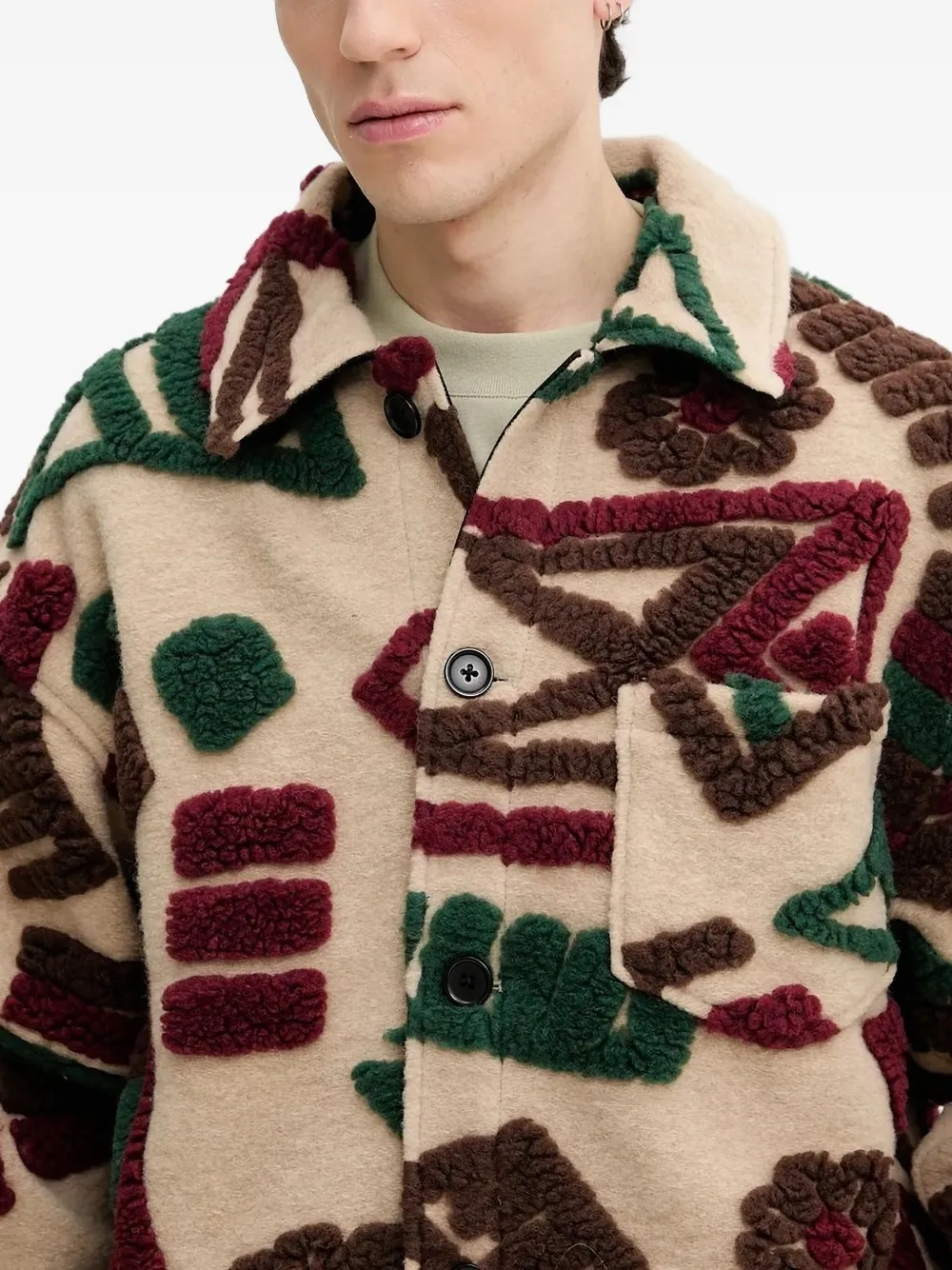 Desigual Coat In Neutral