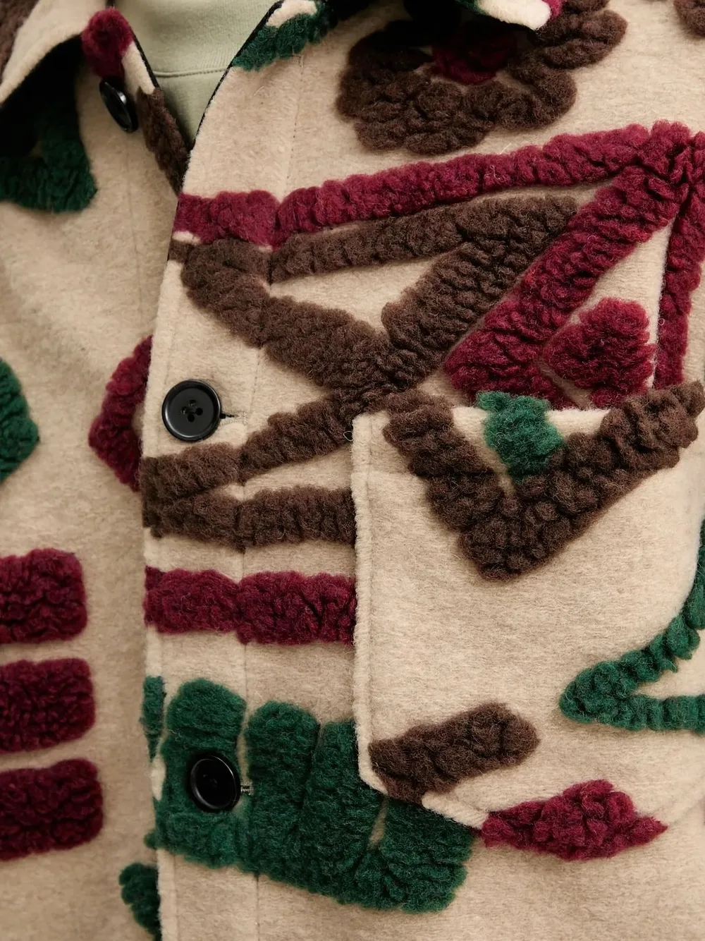 Desigual Coat In Neutral